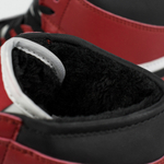 кроссовки Air Jordan 1 Red / Black Winter