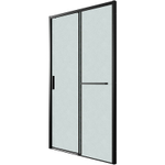 Душевая дверь Grossman Style 130 100.K33.05.130.21.02 профиль Черный матовый стекло шиншилла