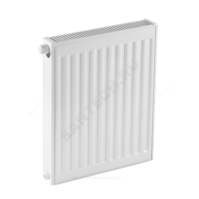 Радиатор стальной панельный Ventil Compact VC тип 21 500х500 Qну=867 Вт ниж/п в комплекте кронштейн. встроенный вентиль RAL 9016 (белый) Heaton Plus