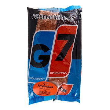 Прикормка GF G-7 1кг КЛУБНИКА
