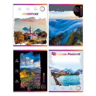 Тетрадь А5 48л. линия "Life adventure" (BG)