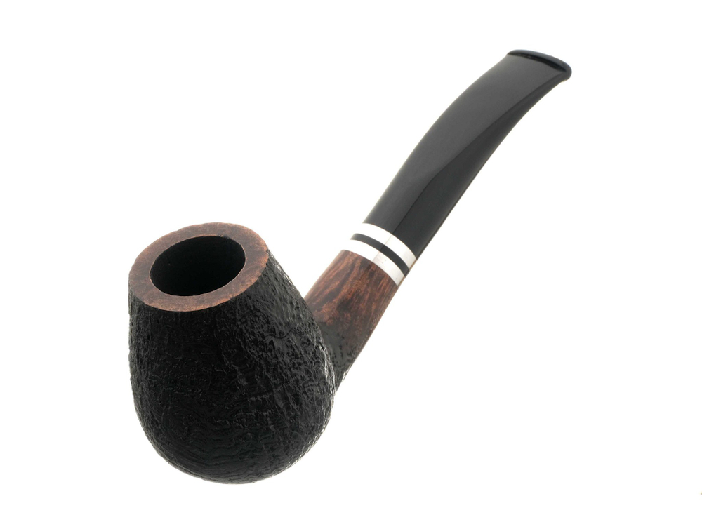 Трубка Barontini Novara черный бласт, 9 мм, форма 3, Novara-03