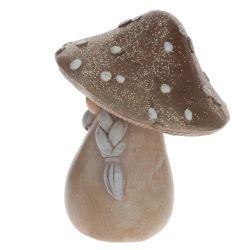 GAEM Фигурка декоративная "Гриб", L7 W7 H8,5 см, 2в.