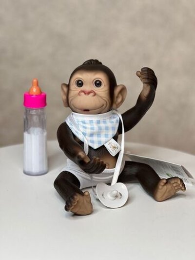 Кукла Marina and Pau 26cм Baby Monkey, виниловая (390A)