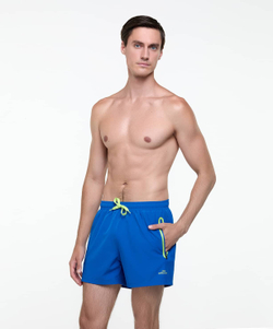 Шорты для плавания Splash Blue/Lime, полиэстер