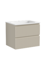 Тумба с раковиной Sancos Snob R 60 см SNR60CE beige soft