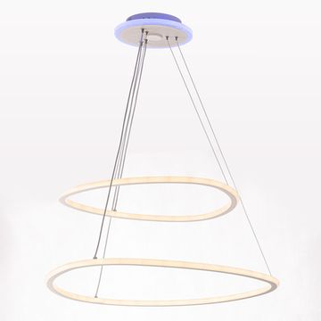 Люстра подвесная с пультом LED 135W 3000К-5500К CL215B060E белый ТRIO Citilux