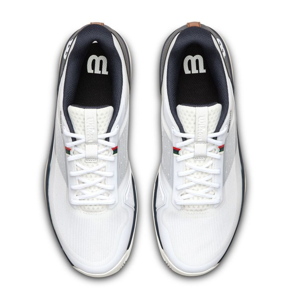 Теннисные кроссовки Wilson Rush Lite 5 - white/navy/tofu