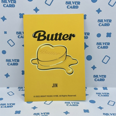 Фотокарта BTS - BUTTER (Джин)