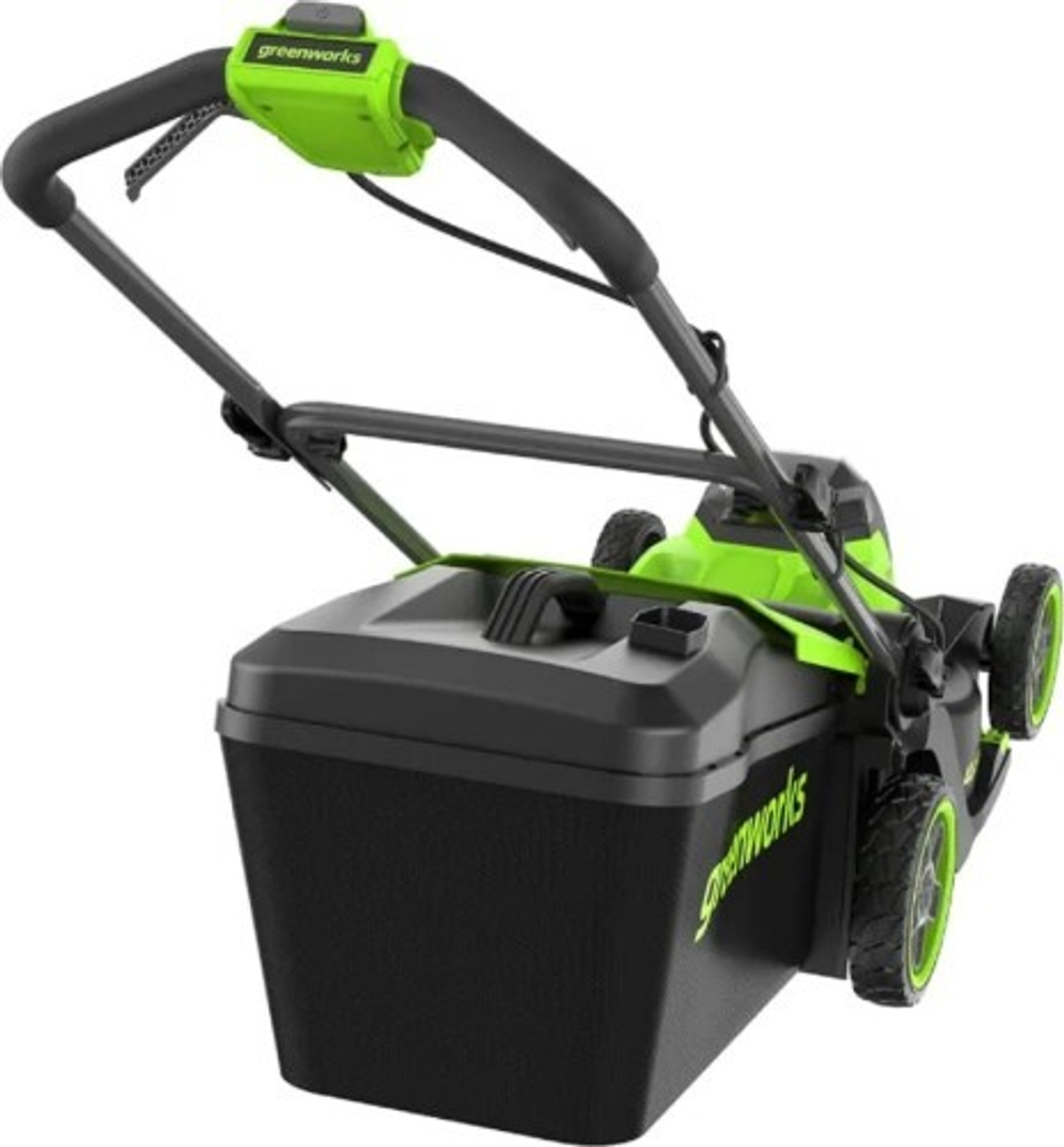 Газонокосилка аккумуляторная GREENWORKS 2521007UB 40V, бесщеточная, 41 см, c 1хАКБ 4 Ач и ЗУ