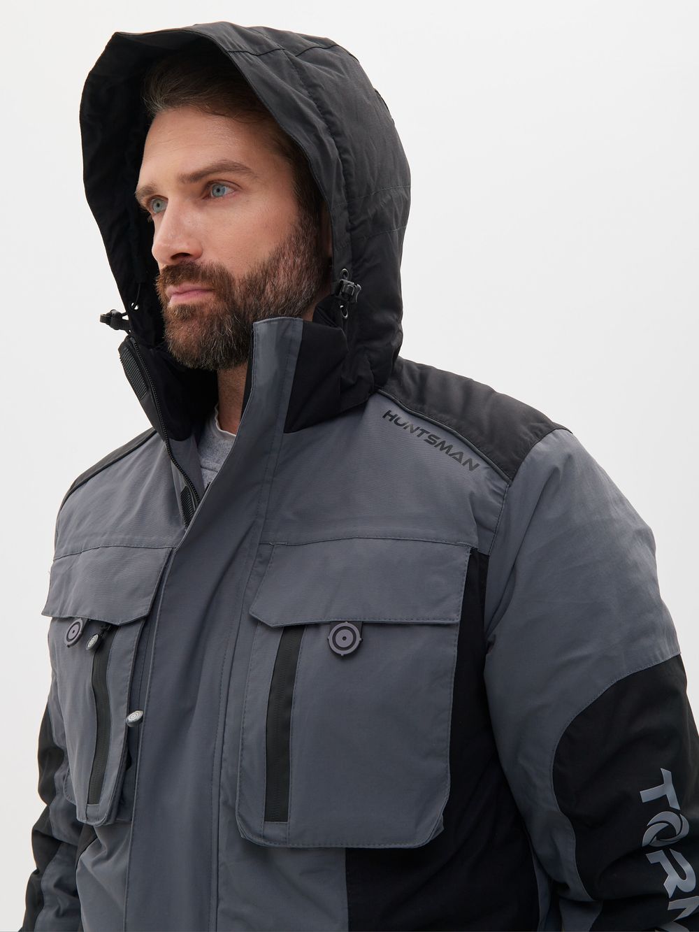 Костюм демисезонный Торнадо -15 ткань Breathable цвет Серый