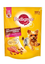 Сухой корм Pedigree для собак мини пород говядина 600 г