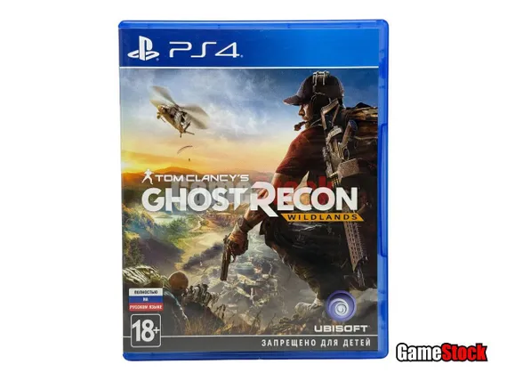 PS4 Tom Clancy’s Ghost Recon Wildlands (Б/У, Полностью на русском языке, CUSA-02821)
