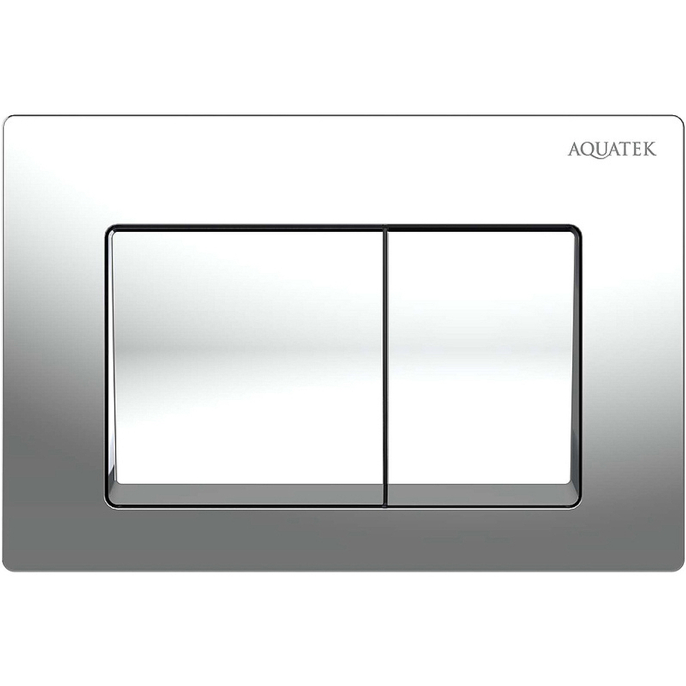 Клавиша смыва Aquatek Small TDI-0000005 Хром глянец