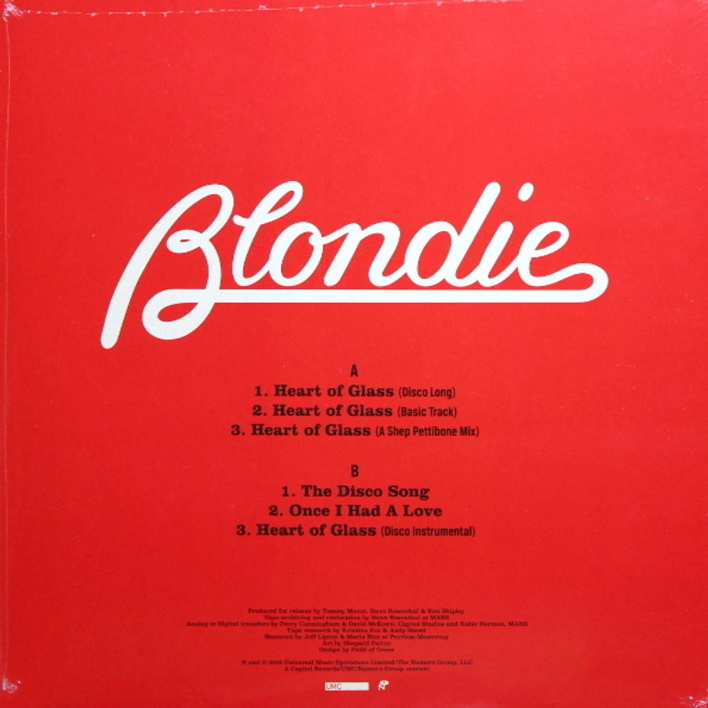 Blondie / Heart Of Glass (12" Vinyl EP)