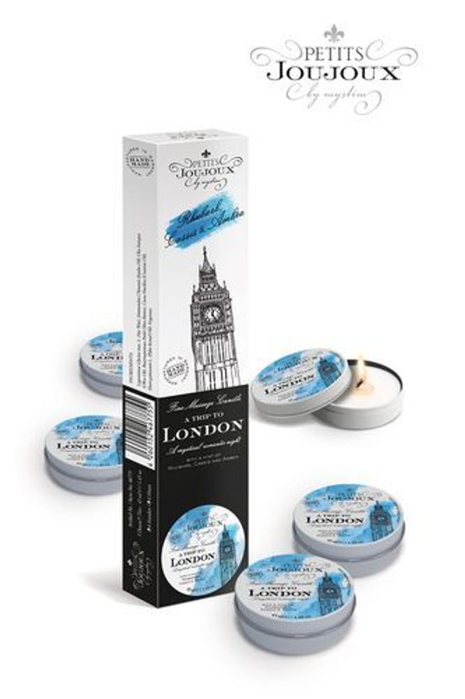 Набор из 5 свечей Petits JouJoux London Refill 33 гр.