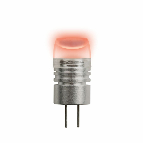 LED-JC-12/0,8W/RED/G4 Лампа светодиодная. Упаковка блистер