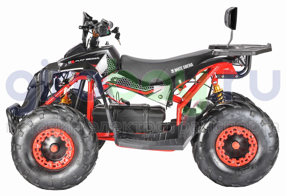 Электроквадроцикл WHITE SIBERIA SNEG R 1500w (48V/12Ah 0.15) 0.2 фото 6 фото №8