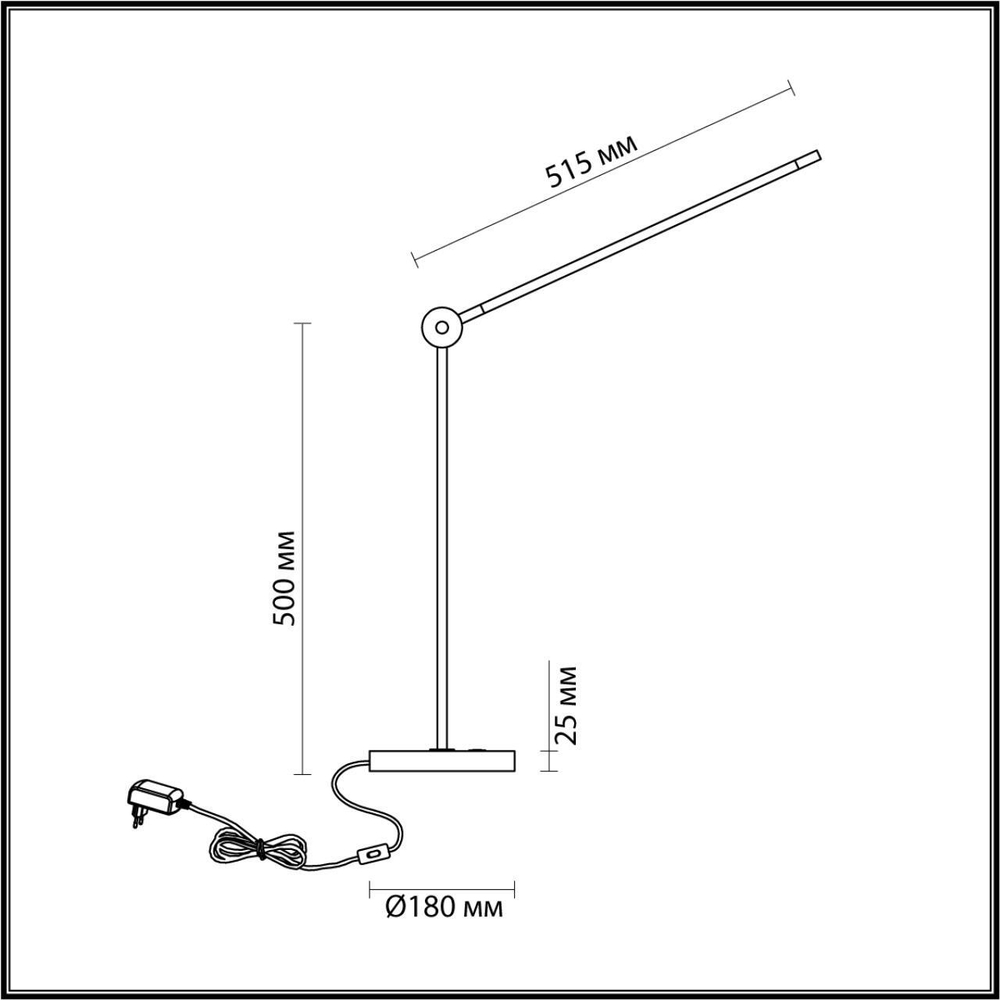Настольная лампа Odeon Light 7101/12TL
