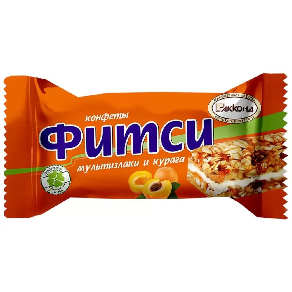 Конфета Фитси мультизлак 22 гр