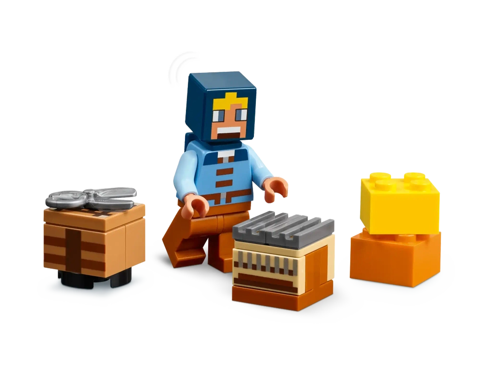 Конструктор LEGO Minecraft 21262 Ферма с ветряной мельницей