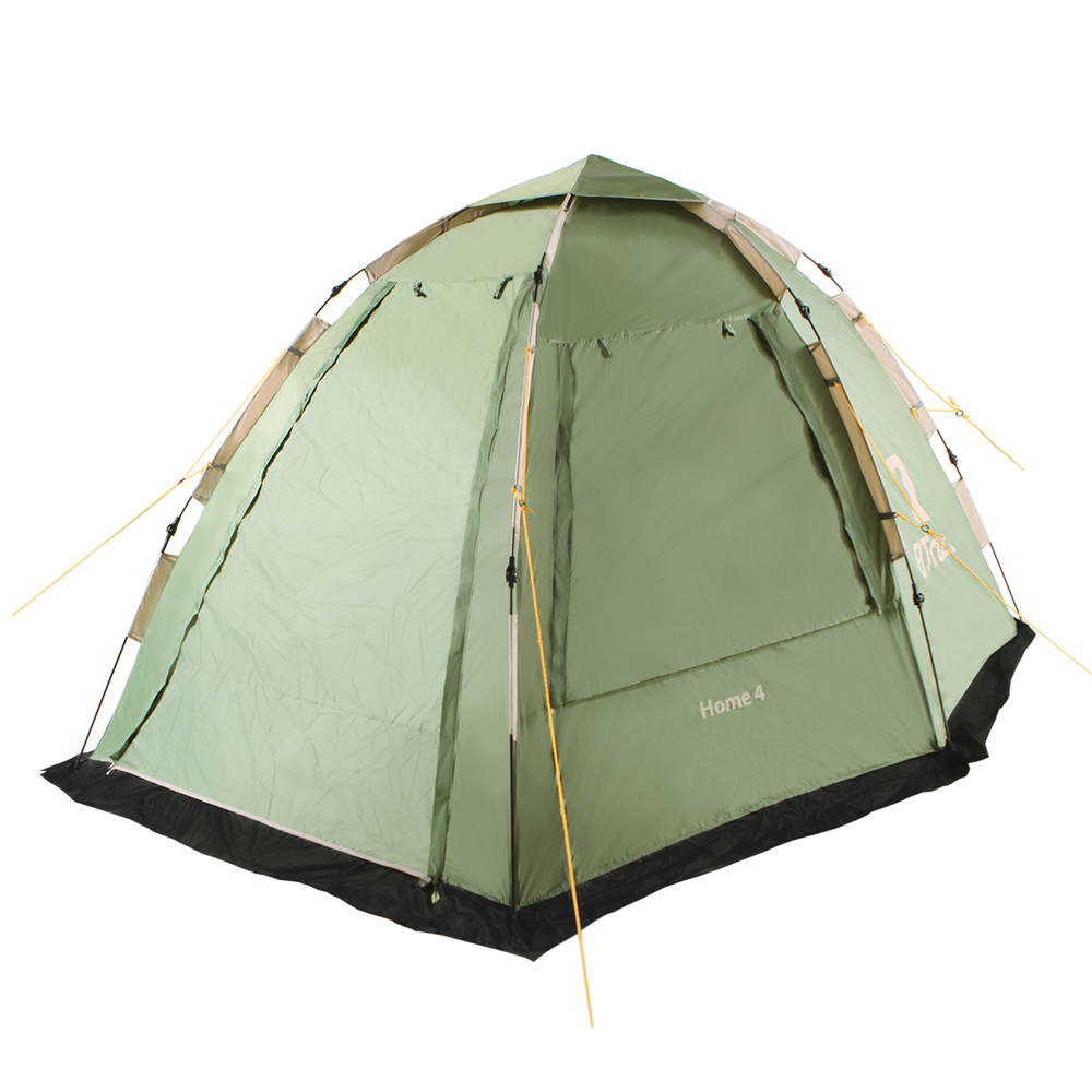 Палатка полуавтоматическая с большим тамбуром BTrace Home 4 (340х280х185 см)