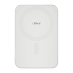 Внешний аккумулятор MagSafe uBear Slide (Qi2) (5000 мА·ч) Беспроводная зарядка: Qi 15 Вт. Проводная зарядка: USB-C. Сертификация Qi2. Есть LED-индикация и поддержка PD. Энергоёмкость — 19,25 Вт·ч. Максимальная выходная мощность — 20 Вт