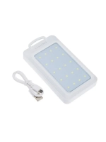 Внешний аккумулятор Luazon PB-09, 7000 мАч, 2хUSB, microUSB,