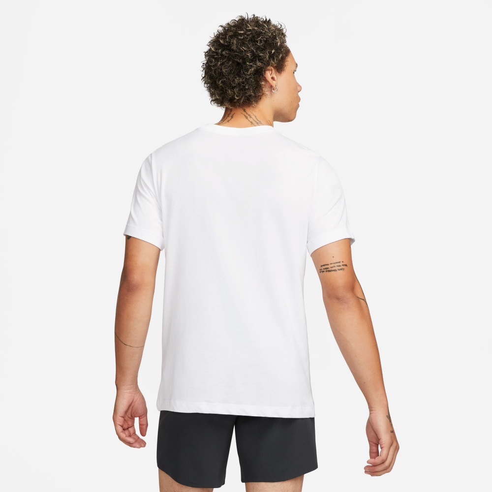 Мужское теннисное поло Nike Dri-Fit Court T-Shirt Men - White