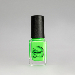 Лак для стемпинга Swanky Stamping S15, неоново-зеленый 6мл