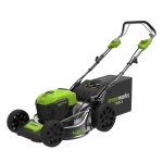 Газонокосилка аккумуляторная Greenworks GD40LM46SP 40В (без АКБ и ЗУ) нож 46 см, 2506807