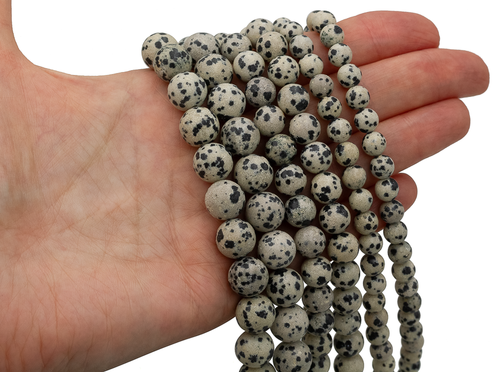 Нить бусин из яшмы 6,5мм