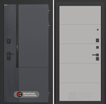 Входная дверь Лабиринт Лаб 2 Про - 13 Грей софт