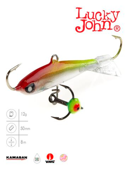 Балансир LUCKY JOHN Nordic №4 (+тройник), цвет 02H, арт. 51401-02H