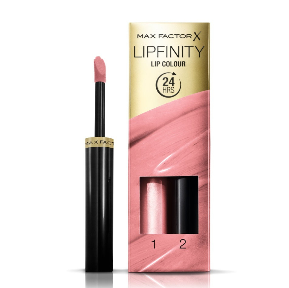 Max Factor Помада для губ Lipfinity Lip Colour, стойкая, тон №010, Whisper, 2,3 мл