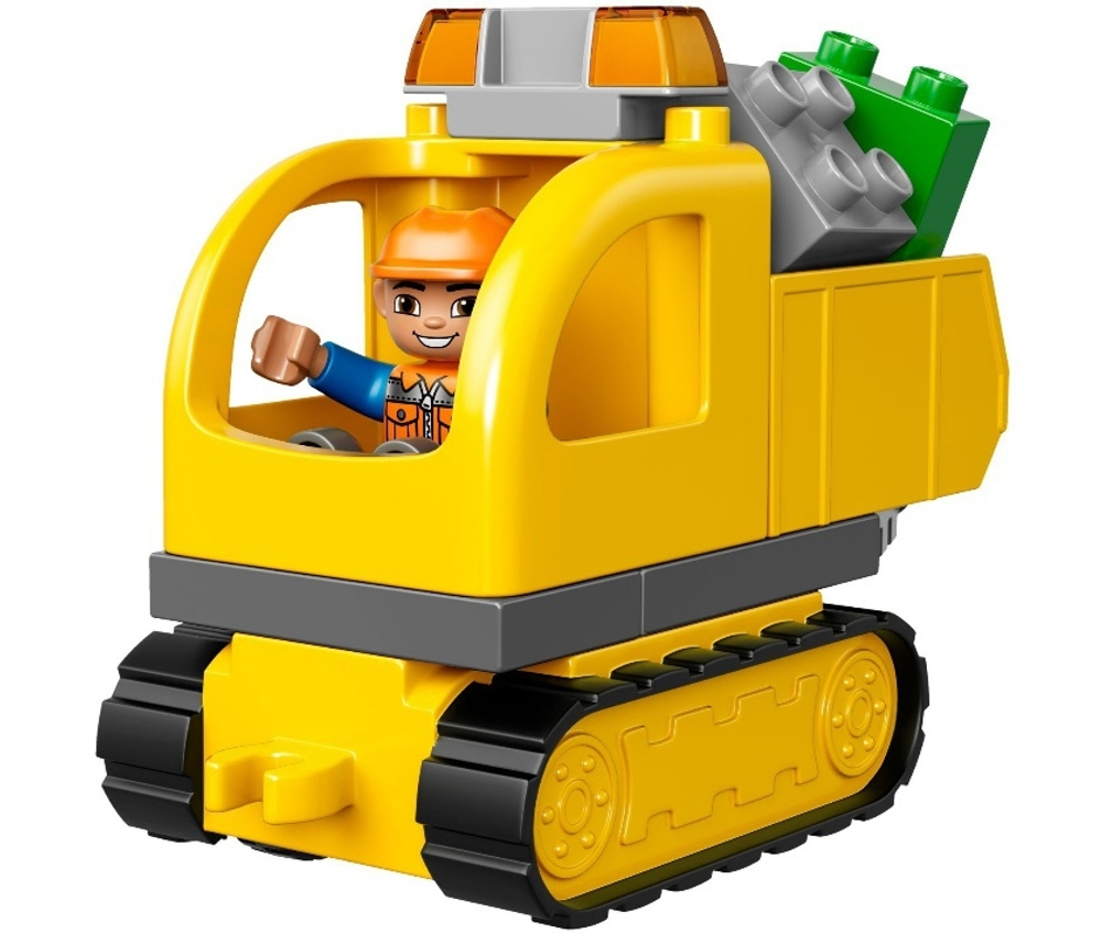 LEGO Duplo: Грузовик и гусеничный экскаватор 10812 — Truck & Tracked Excavator — Лего Дупло