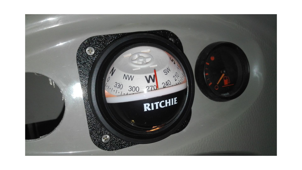 Компас Ritchie Explorer, черный корпус, белый циферблат