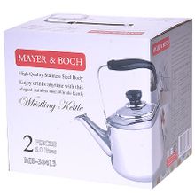 Чайник из нержавеющей стали Mayer&amp;Boch MB-30413, 6 л