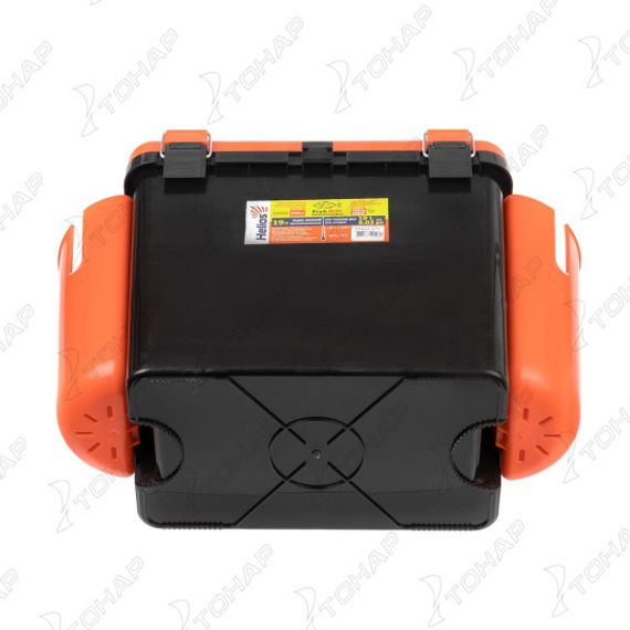 Ящик зимний Helios "FishBox" односекционный (19л) оранжевый