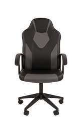 Кресло   Стандарт СТ-17 Гейм Россия экопремиум черн/серый