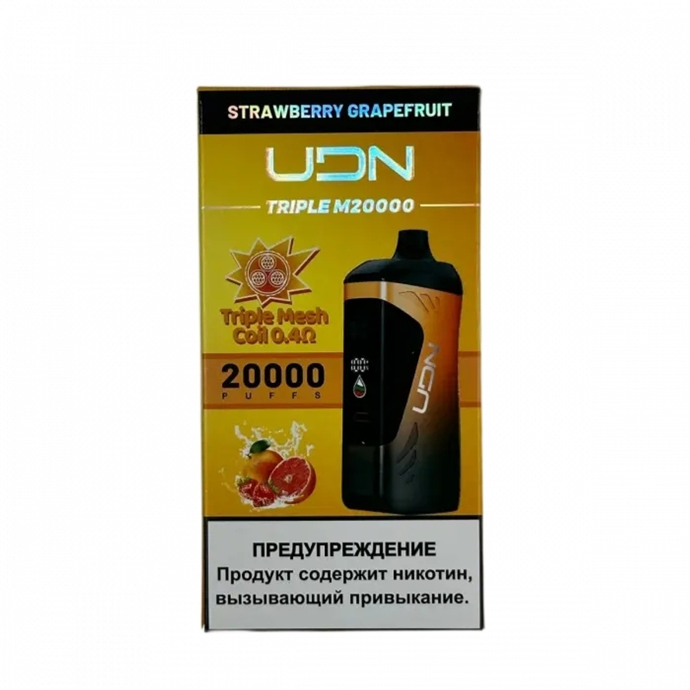 UDN Triple M20000 Strawberry grapefruit - клубника-грейпфрут 20000 купить в Москве с доставкой по России