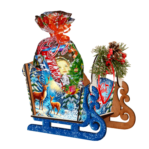 САНИ С ВЕТОЧЕКОЙ 800г ФАНЕРА