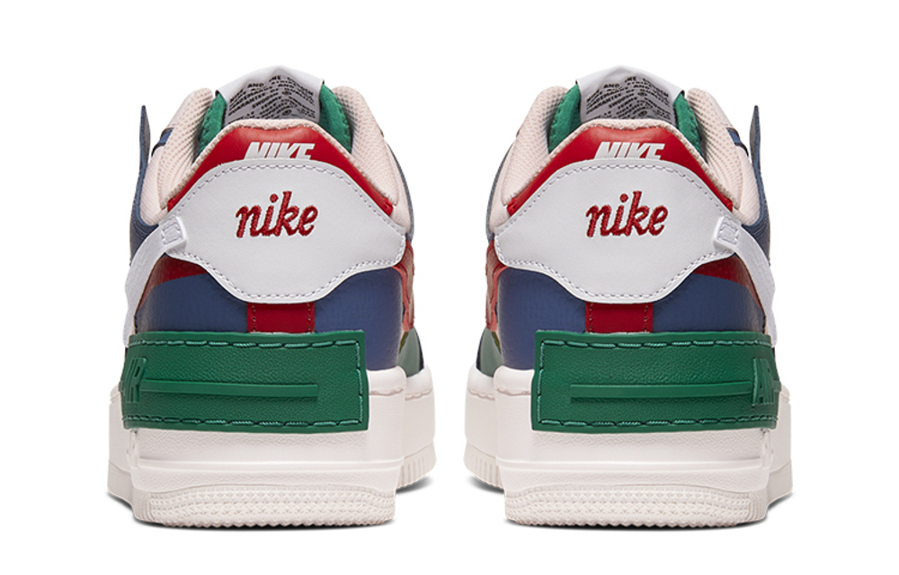 Кроссовки Nike Air Force 1 Low Shadow (Женская размерная сетка)