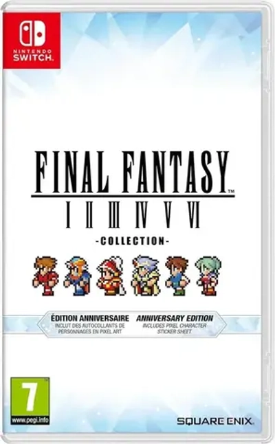 Игра Final Fantasy I-VI (1-6) Pixel Remaster Collection (AS) (Русская версия) для Nintendo Switch