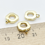 Бейл, позолота, размер 11,5*9*2 мм, цена за 1 шт