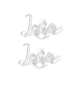 Топпер Мини надпись  "Love" акрил (2шт в упак)