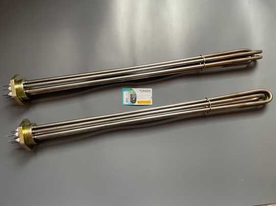 Блок ТЭНБ 20 кВт - 380В, фланец G2"(59 мм.), нерж