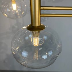 Люстра на штанге TEMPER L7 Gold