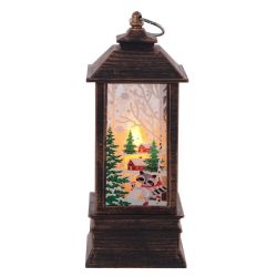 GAEM Изделие декоративное "Фонарь" (подсвет, AAAх3 н/п) L7,5 W7 H18 см, 2в.