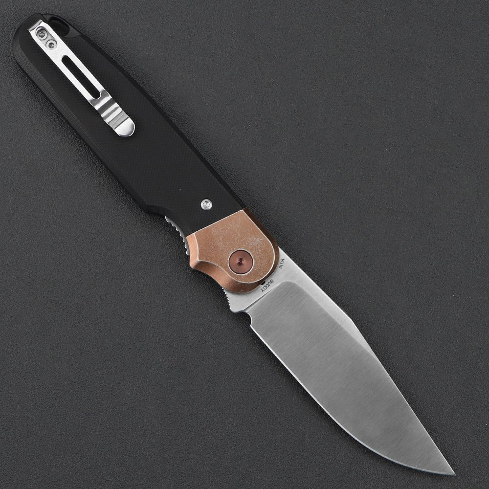 Нож складной Rapax Buddy Black G10 Satin